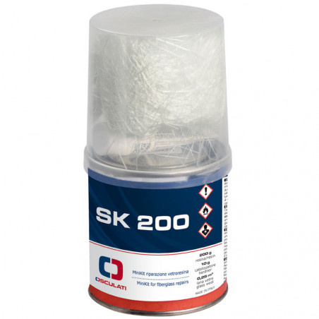 Minikit reparation fibre de verre 200 g - osculati