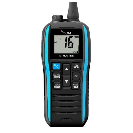 VHF Portable IC-M25EURO EVO Bleu - ICOM