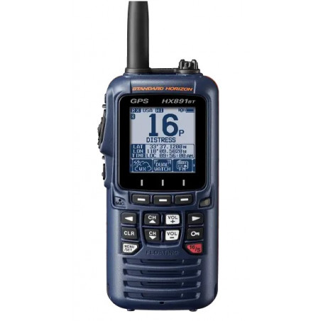 VHF Portable HX891BT Bleu - STANDARD HORIZON