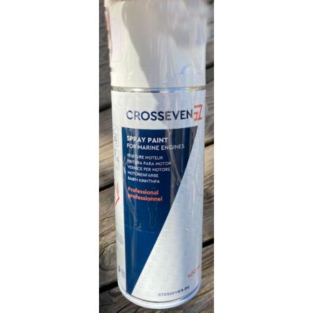 PEINTURE AÉROSOL BLANC BRILLANT - SUPERMARINE