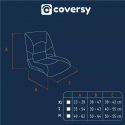 Housse siège pilote avec dossier- gris - COVERSY