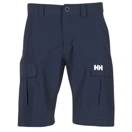 Short de navigation poches cargo et protection uv bleu marine - helly hansen