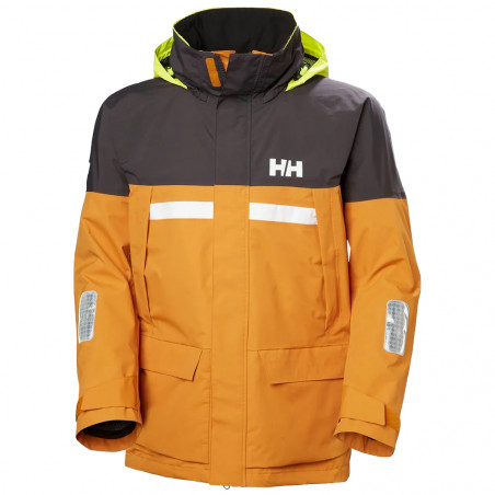 Veste de quart côtière pier 4.0 jaune - helly hansen