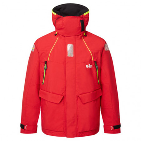Veste de quart os2 offshore rouge - gill