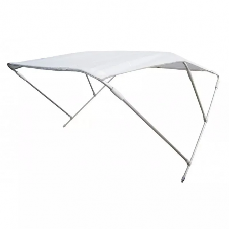 Armature pour bimini aluminium 3 arceaux - 170 x 110 x 180 cm