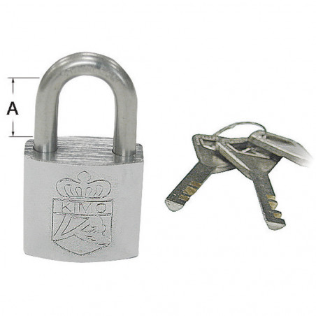 Lot de 4 cadenas inox 20 x 30 mm