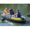 BATEAU GONFLABLE INTEX CHALLENGER 3 + 2 RAMES + GONFLEUR