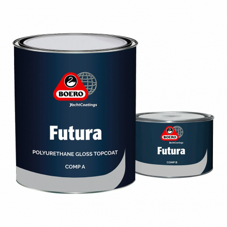 Laque polyurethane bi composant brillante futura 0.75l - boero