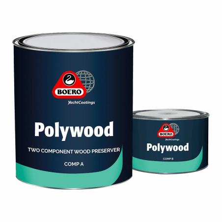 Primaire bi composant pour bois polywood 1l - boero