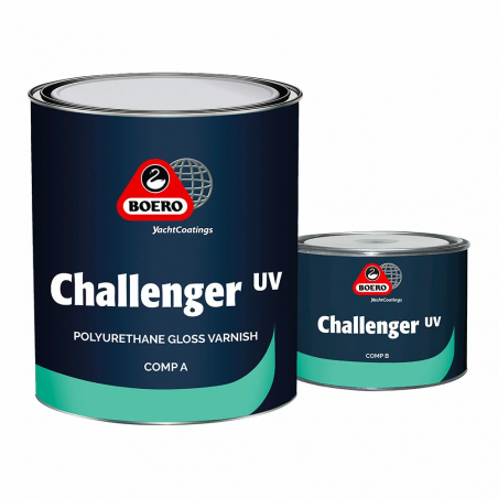 Vernis bi compossant challenger uv pu brillant 0.75l - boero