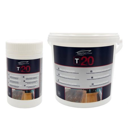Nettoyant poudre pour teck et bois t20 - nautic clean