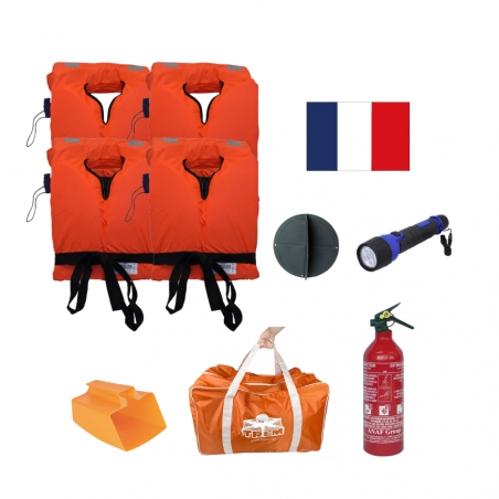 Sac d'armement basique 4 personnes  - 2 milles - ORANGEMARINE