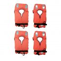 Pack 4 brassières de sauvetage 100N + sac étanche - LALIZAS