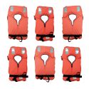 Pack 6 brassières de sauvetage 100N + sac étanche - LALIZAS