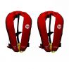 Pack 2 gilets de sauvetage automatiques 170N avec harnais ESSENTIAL Rouge - ORANGEMARINE