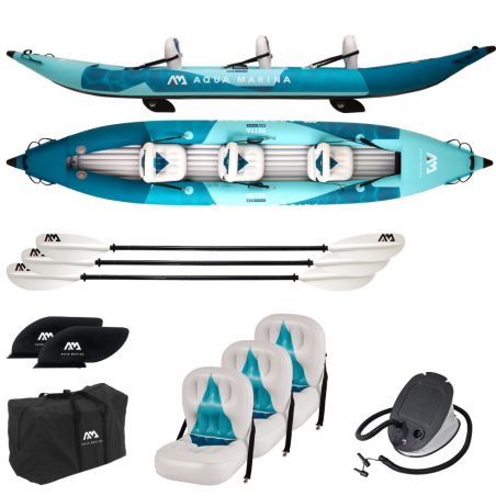 Kayak aqua marina betta 475 3 personnes 2026