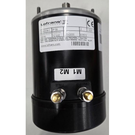 MOTEUR LOFRANS 12V 1000W (X1 KOBRA) - LOFRANS'