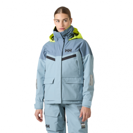 Veste de quart côtière femme pier 4.0 bleu - helly hansen