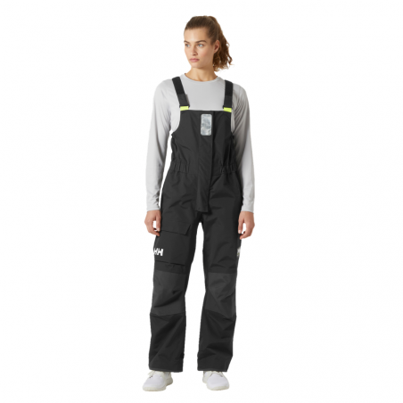 Salopette de navigation femme pier 4.0 anthracite - helly hansen