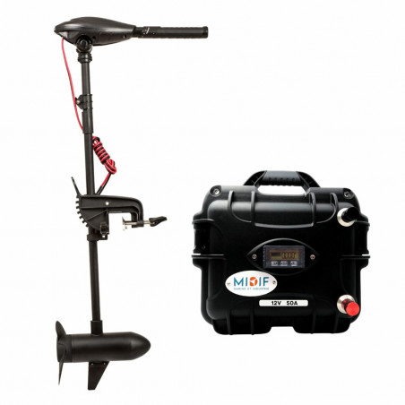 Pack moteur osapian 55 et batterie lithium 12v - 50ah - haswing