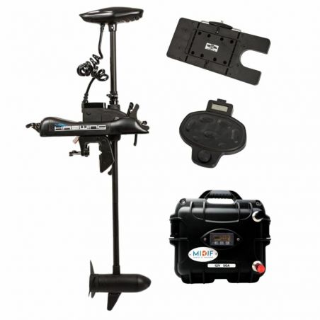 Pack moteur cayman b 55 et batterie lithium 12v - 50ah - haswing