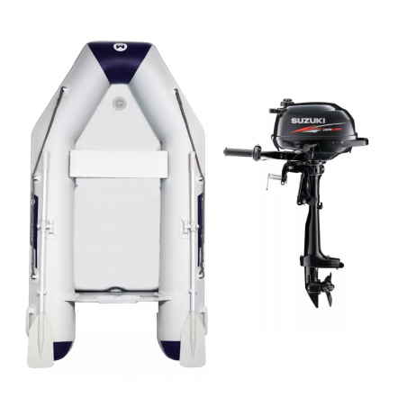 Pack annexe AIR 230 Orangemarine + Moteur DF 2,6CV 4T arbre court Suzuki