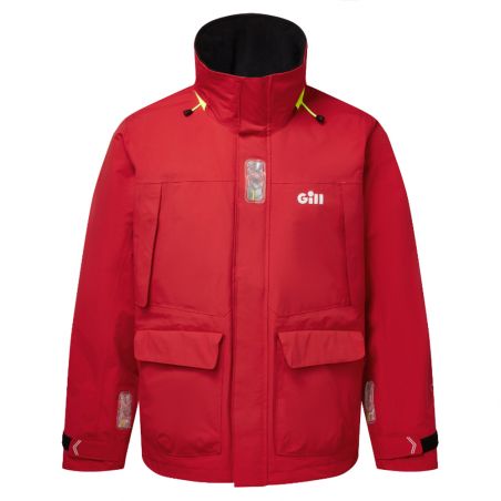 Veste de quart os3 coastal cruising rouge - gill