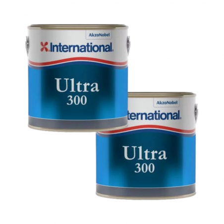 Pack Antifouling ULTRA 300 matrice dure Navy 2,5 L x 2 - INTERNATIONAL