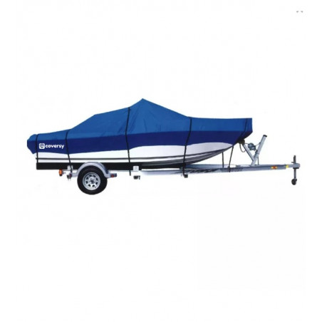 Occasion - housse transport bateau - bleu - coversy - bateau de 300 a 350 cm de long x 150 cm de large
