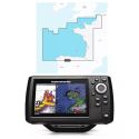 Combiné HELIX 5 G3 2D DS CHIRP HUMMINBIRD +Carte Navionics Regular - Golfe de Gascogne