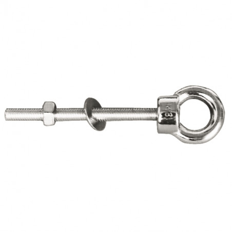 Piton inox œil 10mm - ORANGEMARINE