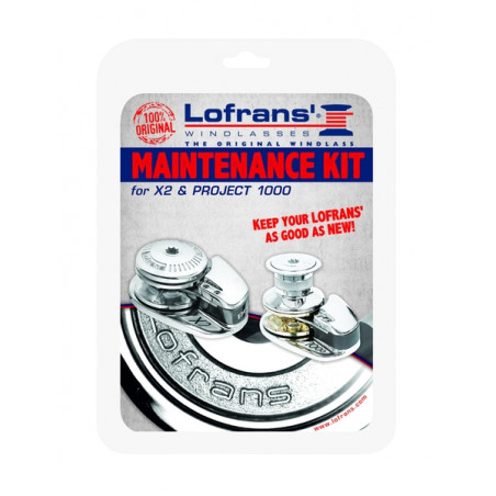 Kit de maintenance pour guindeaux X2 & Project 1000 - LOFRANS'