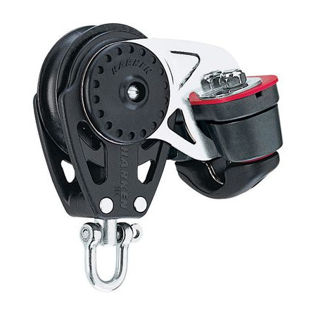 Poulie CARBO simple émerillon coinceur réa de 57 mm - HARKEN