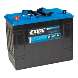 Batterie marine 12V DUAL - EXIDE 80 Ah