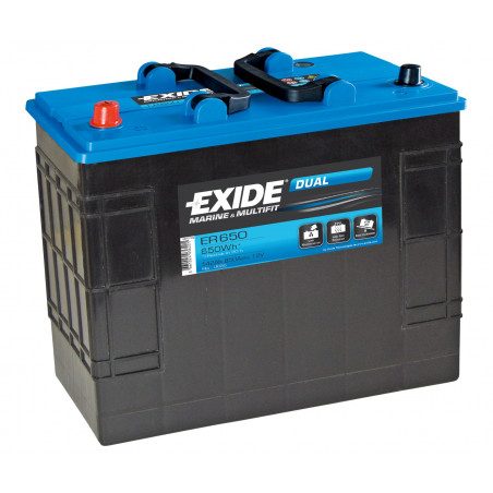 Batterie marine 12V Dual - EXIDE 80 Ah