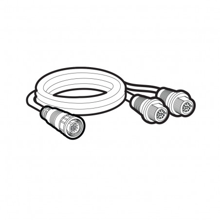 Câbles en Y pour sonde Side imaging et 2D - HUMMINBIRD