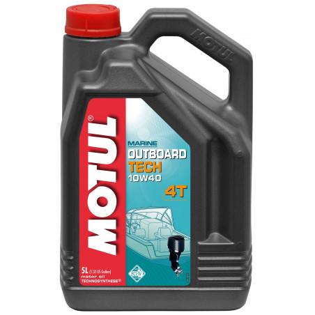 Huile 4 temps technosynthése 10w40 moteurs hors-bord - MOTUL