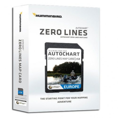 Carte SD Zeroline Supplémentaire logiciel Autochar - HUMMINBIRD