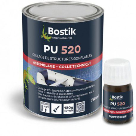 Colle PU 520 + durcisseur - BOSTIK