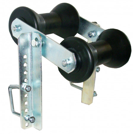 Double rouleau central géant renforcé avec crochet