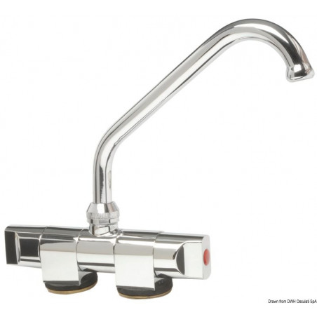 Robinet pivotant série Slide eau chaude/froide - OSCULATI