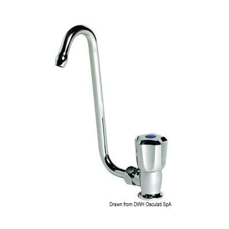 Robinet en laiton chromé eau froide - OSCULATI