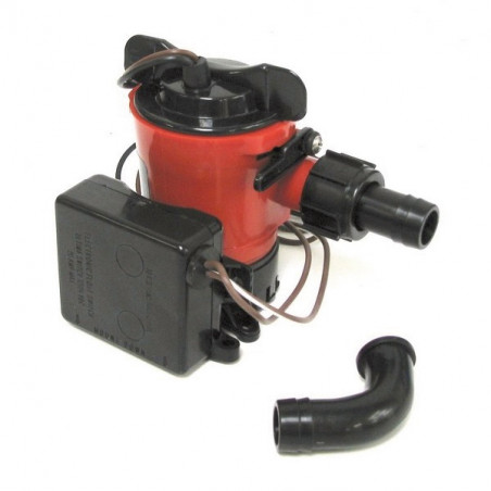 12V Mini pompe à eau de cale submersible commutateur à flotteur entièrement  automatique interne