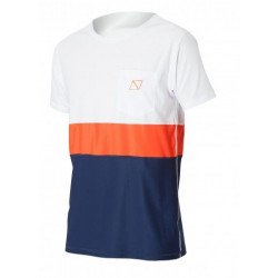 Tee-shirt de navigation UPF50+ CUBE manches courtes Blanc - MAGIC MARINE