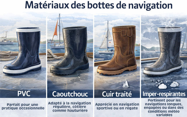 comment choisir ses bottes de bateau