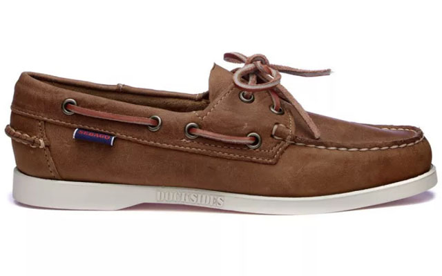 chaussures cuir lisse Sebago