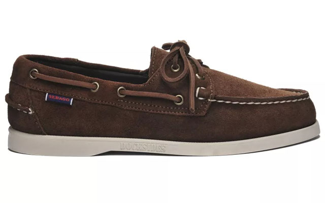 chaussures cuir suédé Sebago
