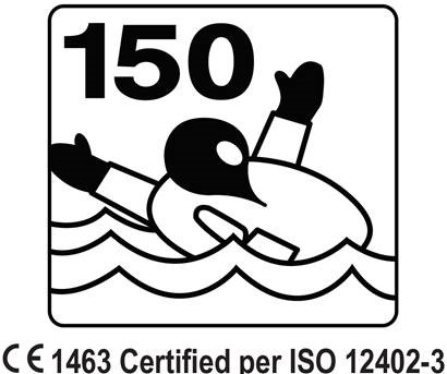 Certification ISO 12402-3 niveau de performance 150