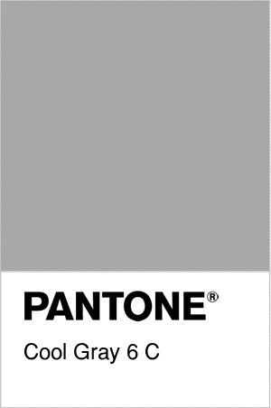 PANTONE COOL GREY 6 C