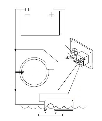 Comment installer un contacteur de pompe de cale électrique immergée. Schéma d'installation d'un contacteur de pompe de cale.